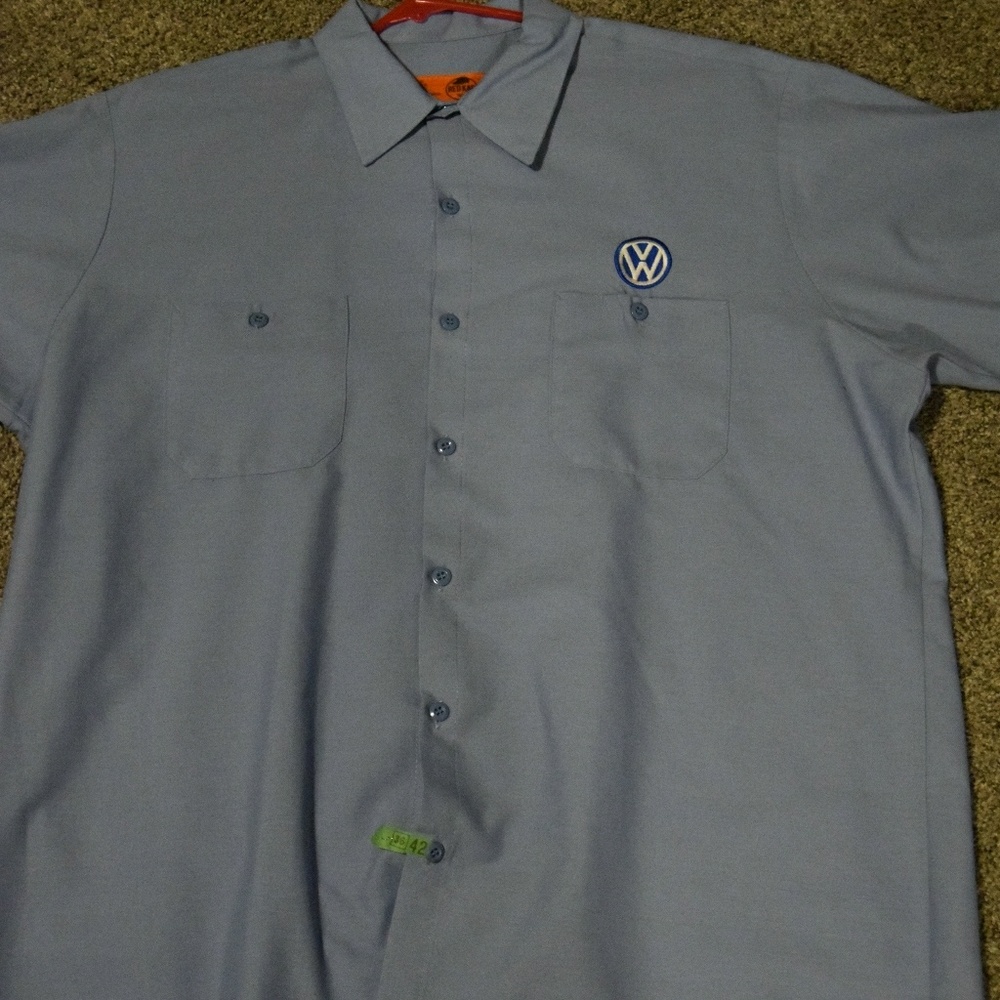 XL Men's Red Kapp Short Sleeve VW Shirt